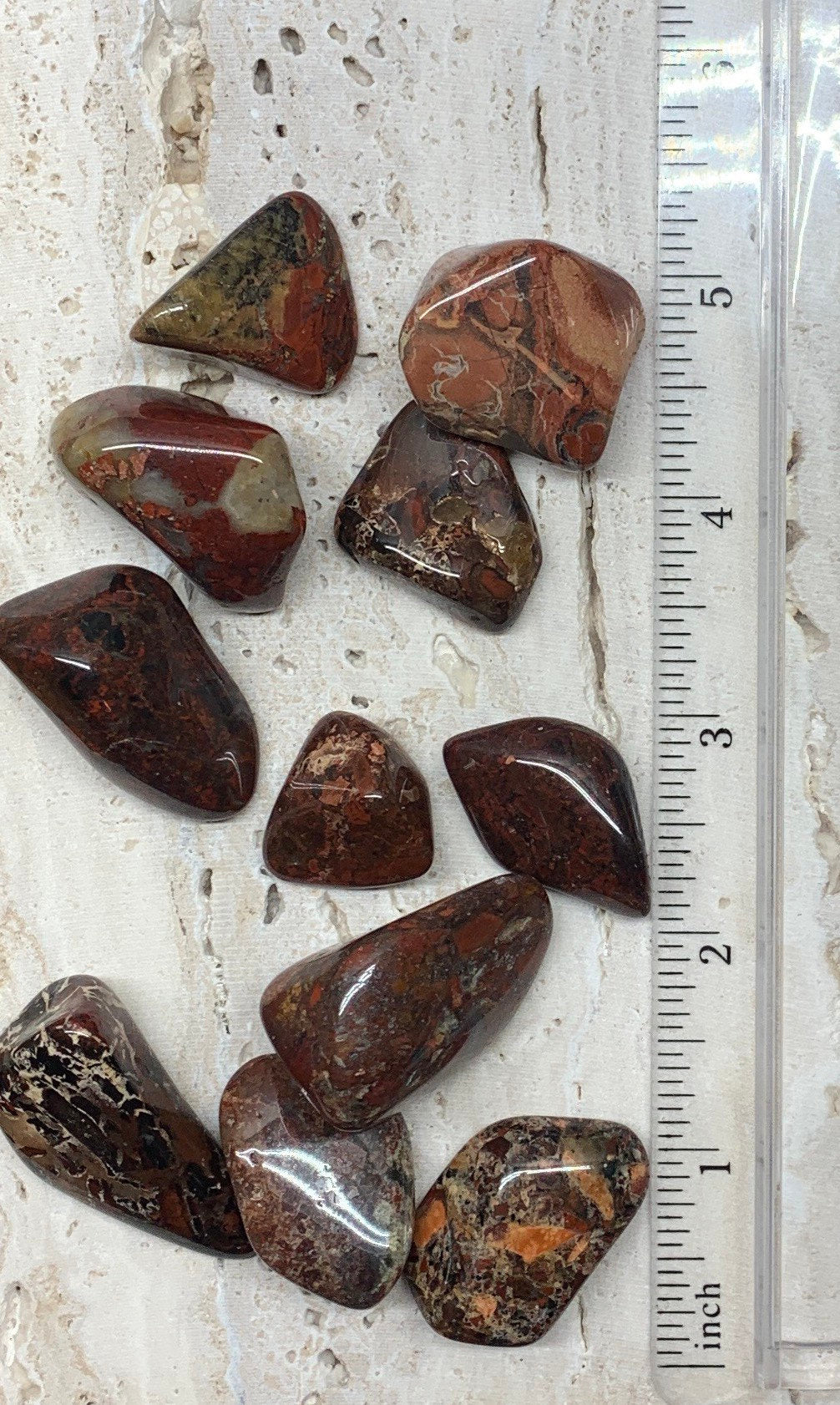 Brecciated Jasper (Approx. 1" - 1 1/2") 0636