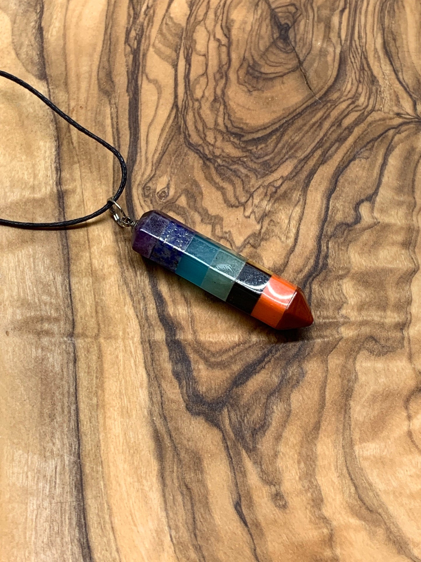 Chakra Stone Point Necklace NCK-0885