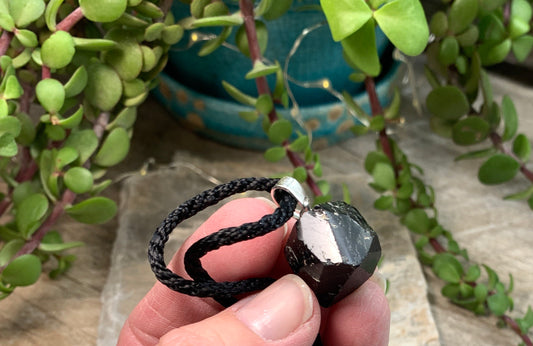 Black Tourmaline Necklace 1055