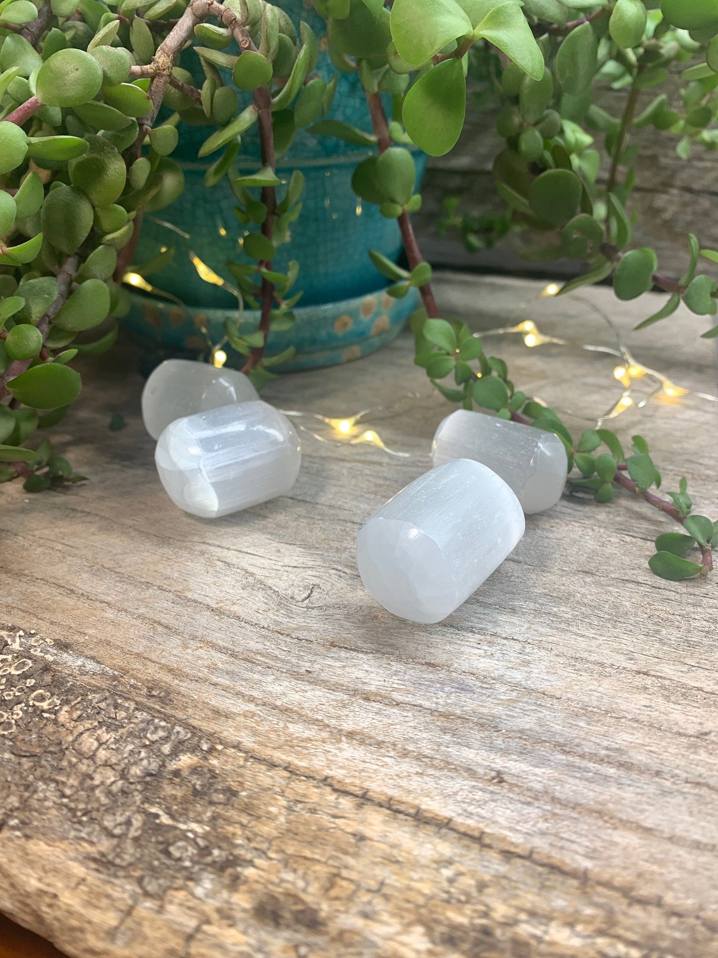 Selenite Tumbled Oval (Approx. 1 1/4" - 1 1/2") G-0002