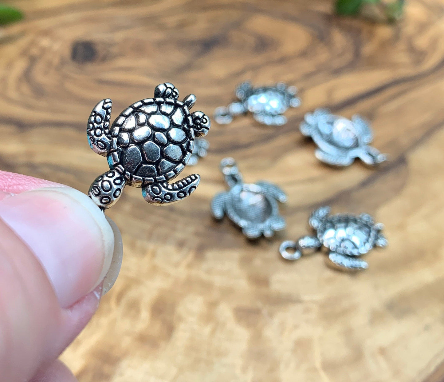 Turtle Pendant Silver Alloy 0641-C