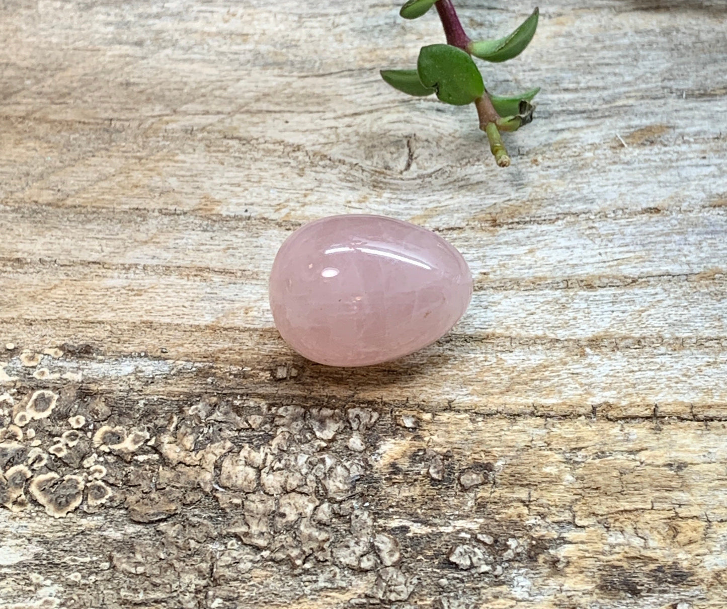 Rose Quartz Egg 3/4” 0424