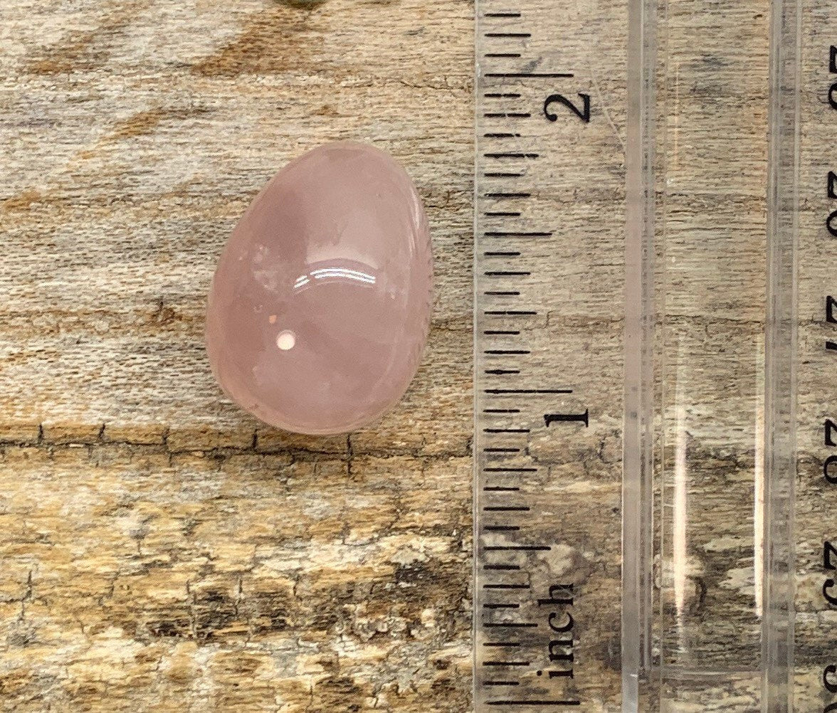 Rose Quartz Egg 3/4” 0424