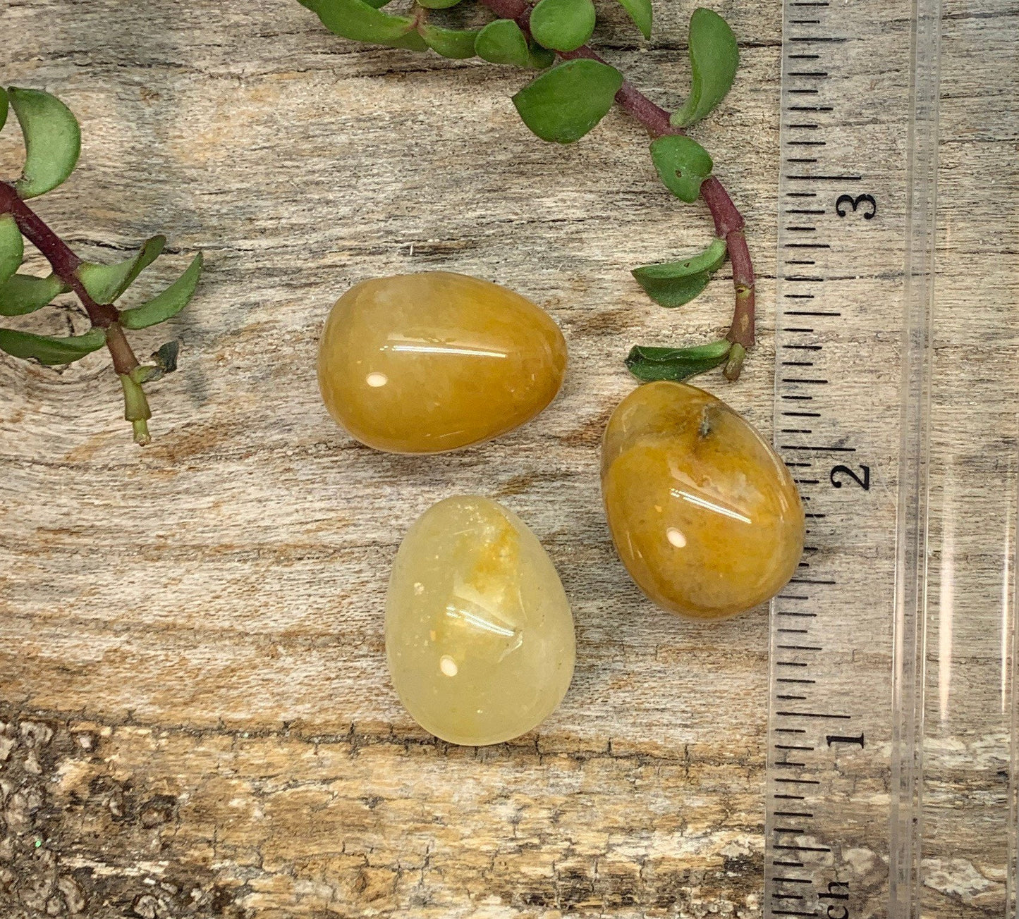 Yellow Aventurine Egg 3/4” 0399