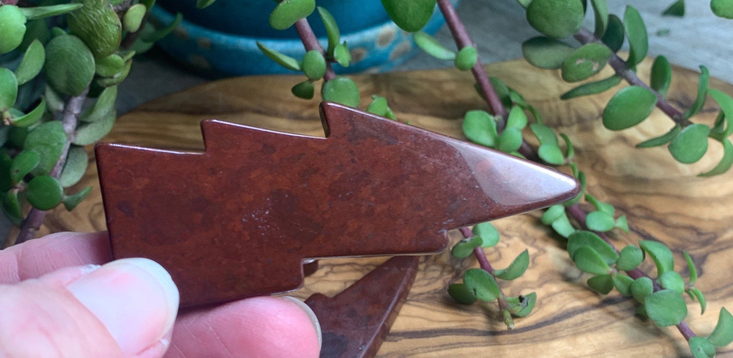 Red Jasper Lightning (Approx. 3") Bolt 0064