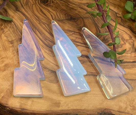 Opalite Gemstone Lightning Bolt 0059