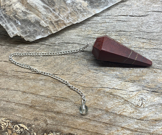 Red Jasper Pendulum 0938