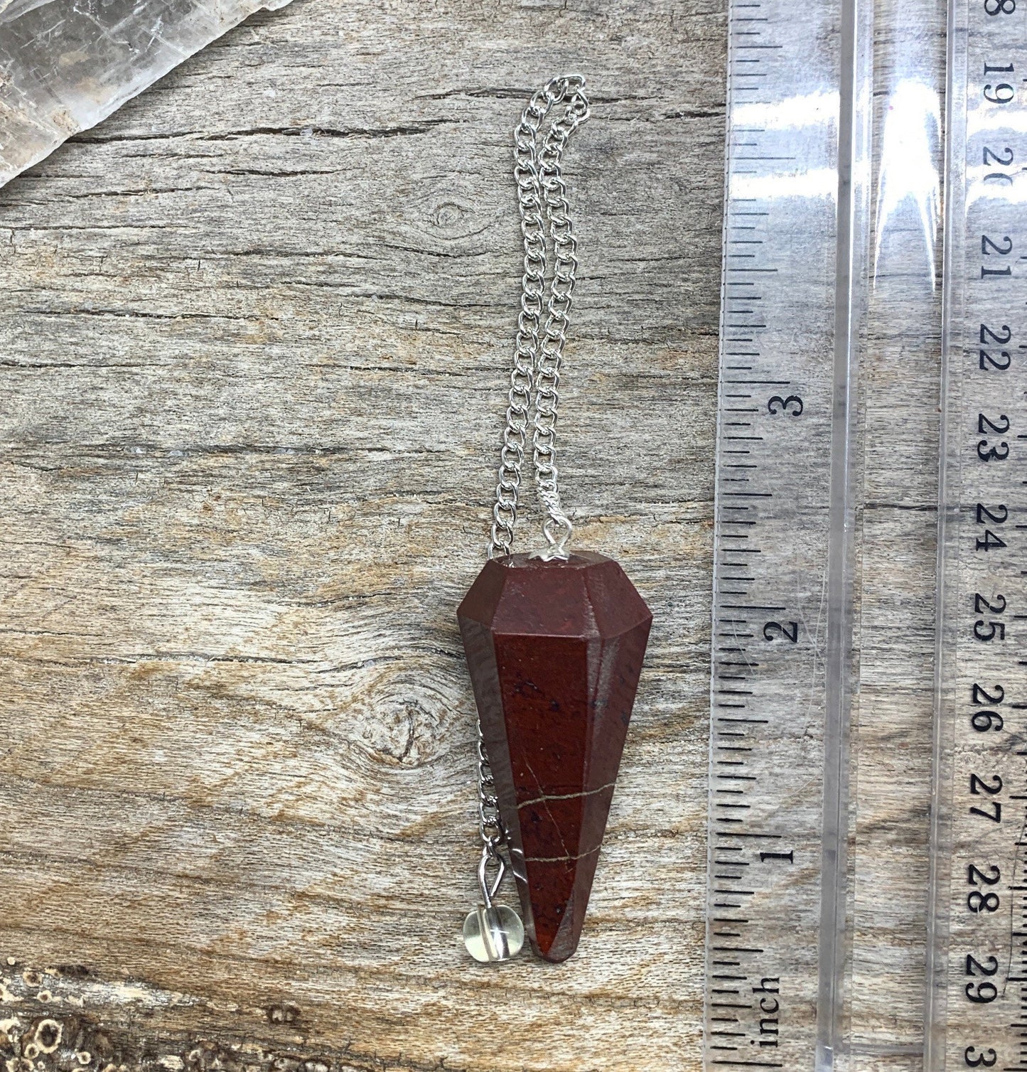 Red Jasper Pendulum 0938