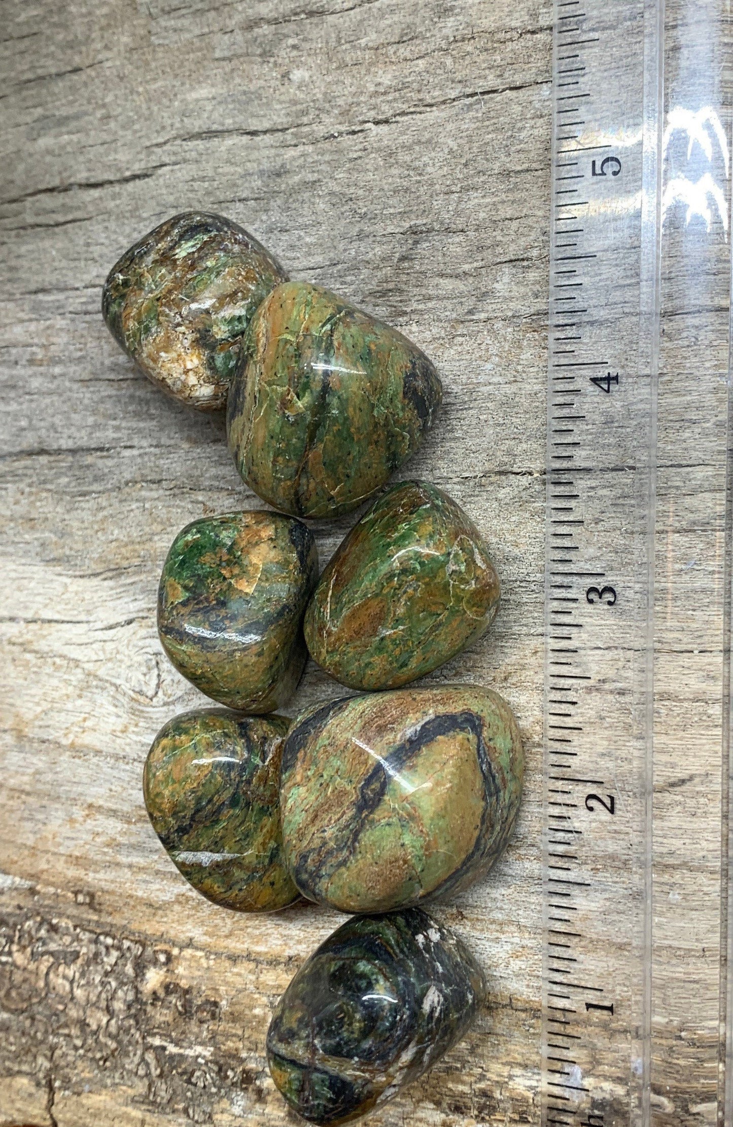 African Turquoise Medium (Approx 5/8" - 3/4") Tumbled Stone BIN-1364