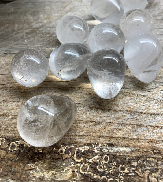 Clear Quartz Polished Egg (1”- 1 1/4”) 1548