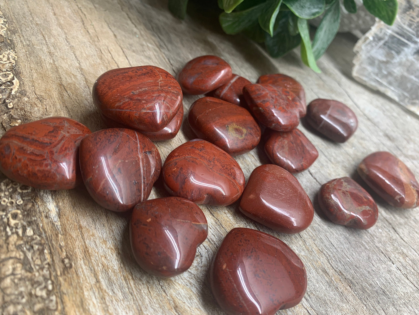 Red Jasper Heart Approx. (7/8”-1 1/8”) 0510