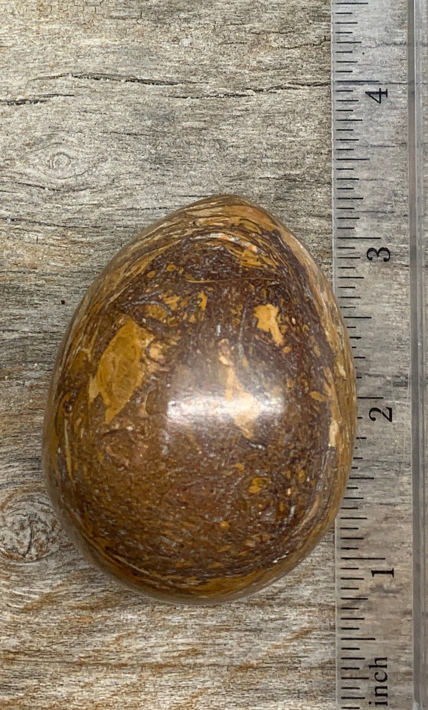 Miriam Jasper, Calligraphy Stone, Elephant Jasper Egg 1544