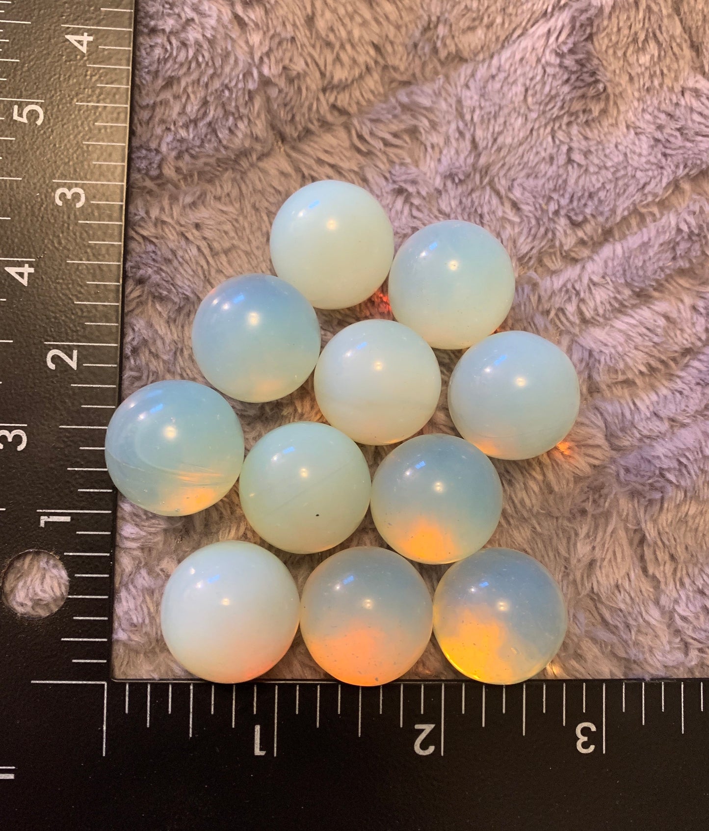 Opalite Sphere Small (20mm) Polished Stone for Crystal Grid,  Craft Supply 1242