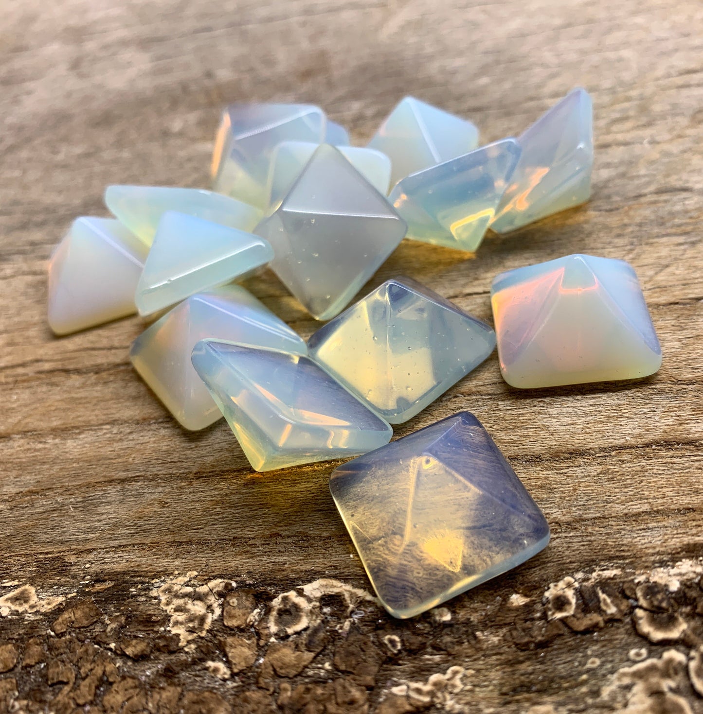 Opalite Pyramid (Approx. 3/4” x 3/4" x 5/8") 0274