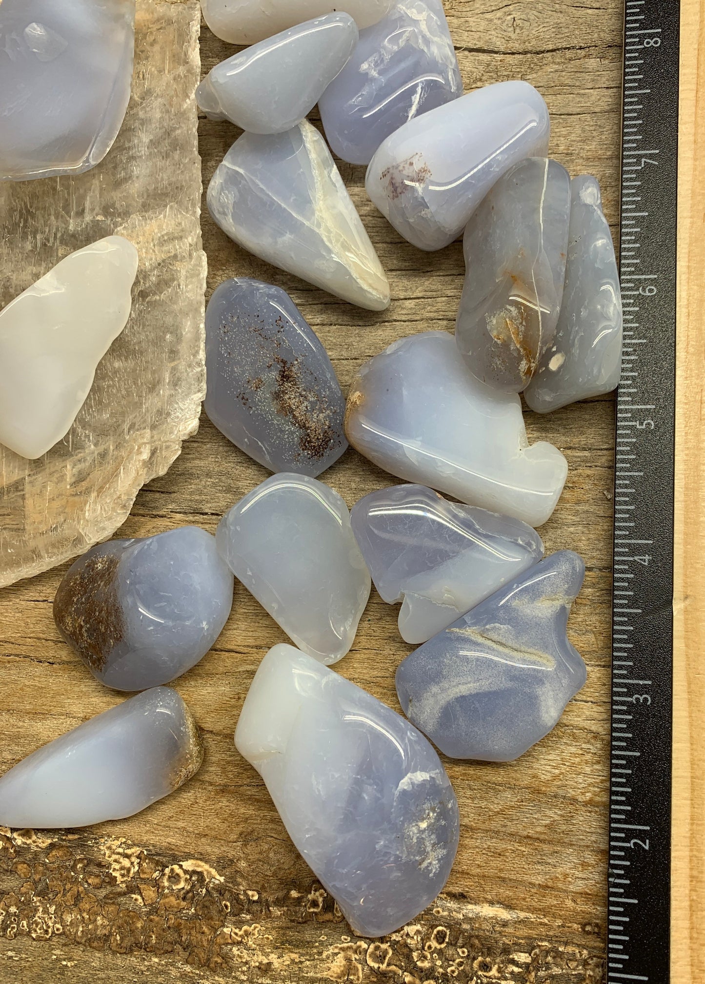 Blue Chalcedony Polished BIN-1471 (1 1/2”- 2”)