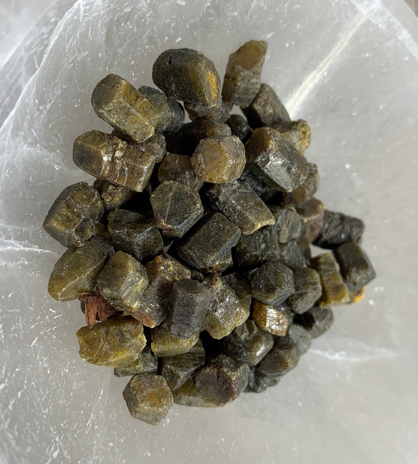 Golden Sapphire (Color Enhanced) Very Small 1322 (Approx. 1/4”- 1/2”)