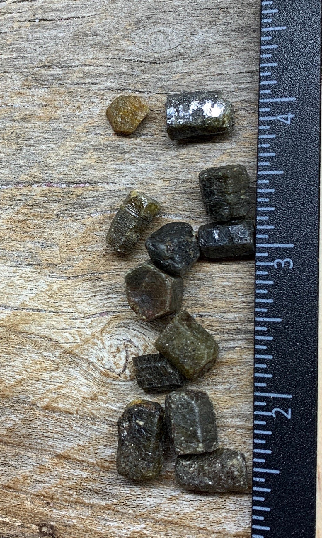 Golden Sapphire (Color Enhanced) Very Small 1322 (Approx. 1/4”- 1/2”)