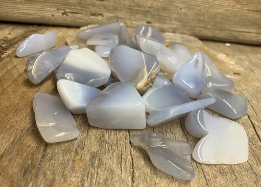 Blue Chalcedony Polished BIN-1362 (1" - 1 1/2”)