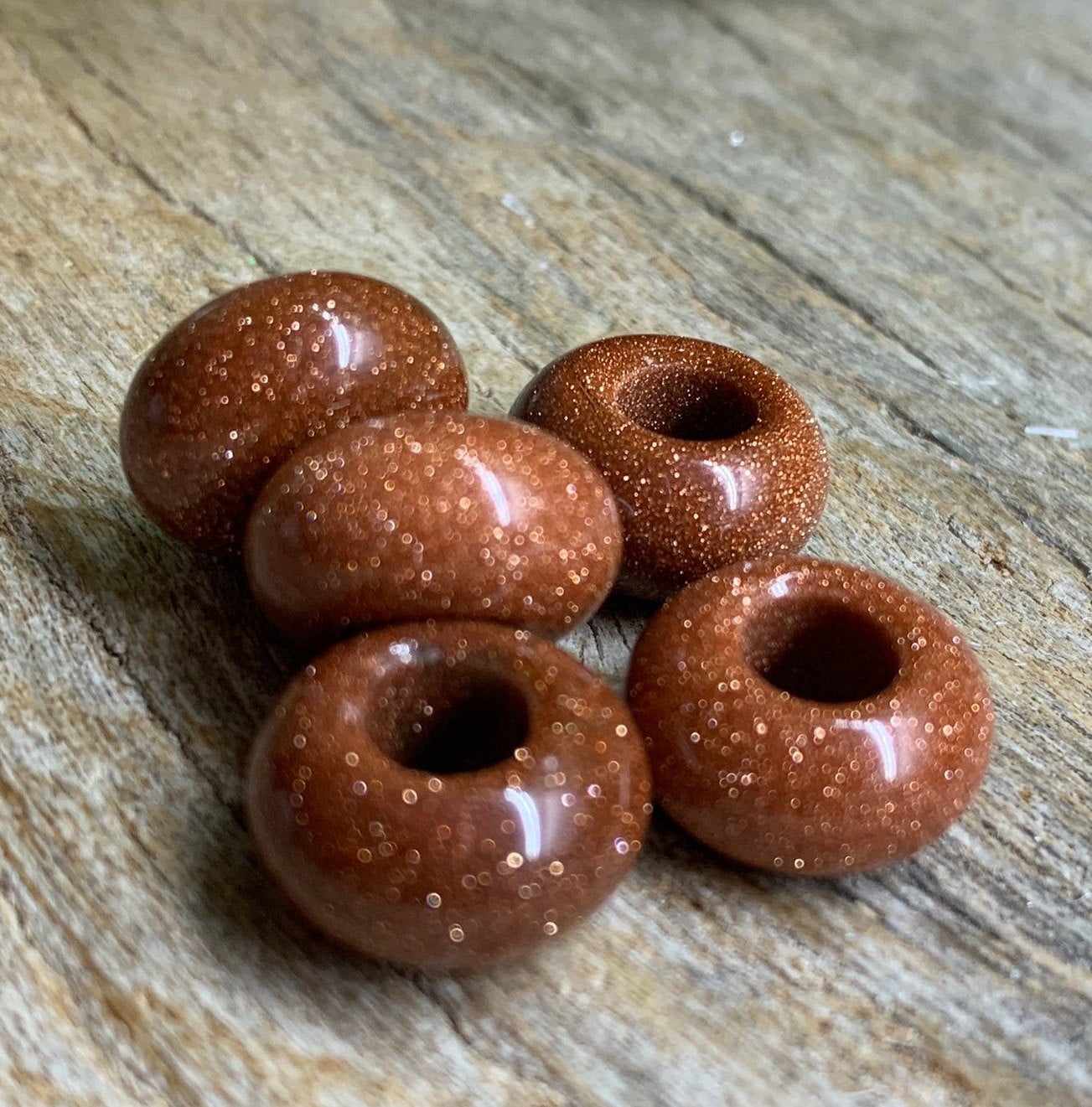 Goldstone Bead (Approx. 5/8") 0671-A