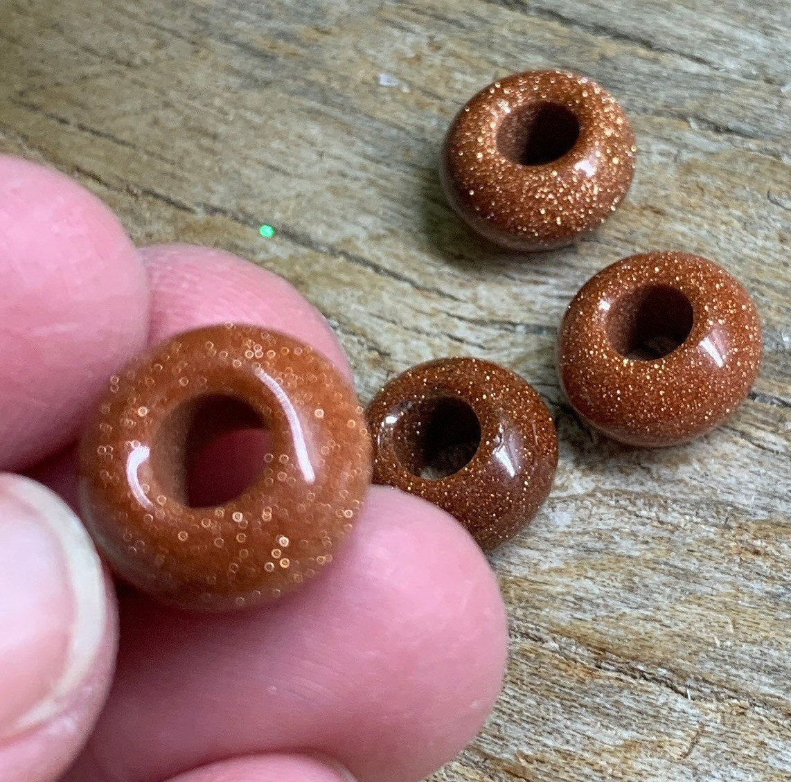 Goldstone Bead (Approx. 5/8") 0671-A