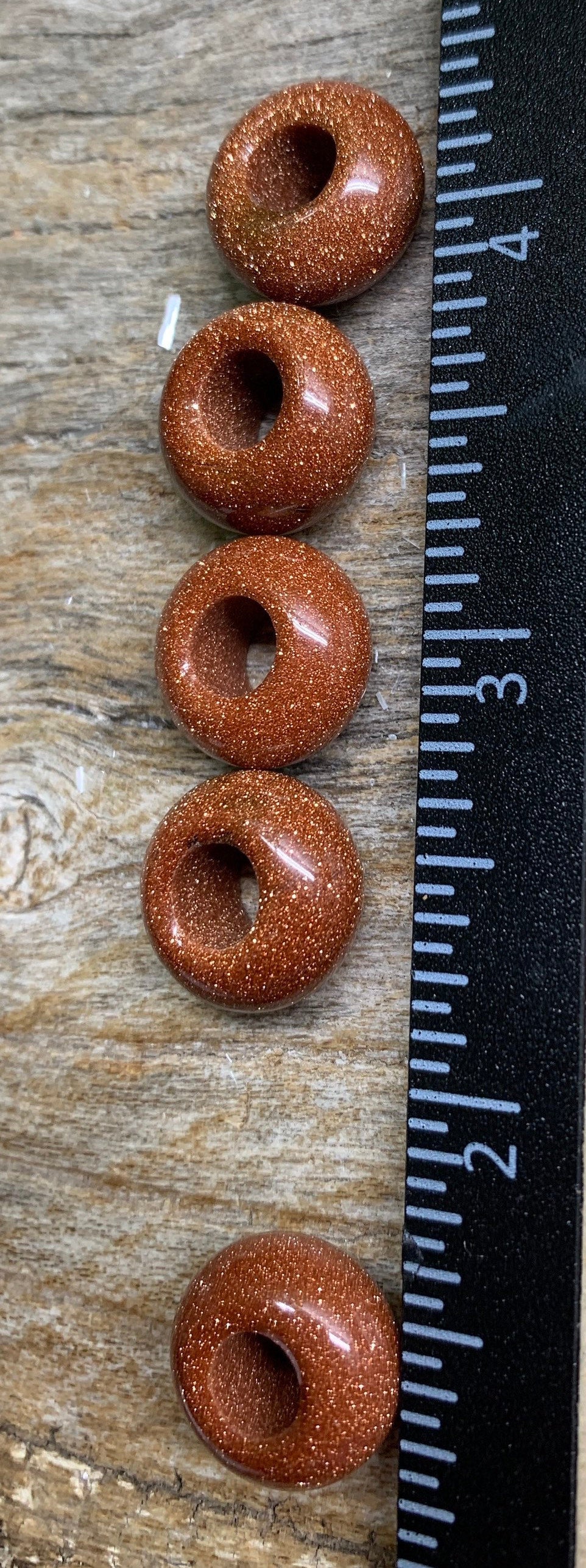 Goldstone Bead (Approx. 5/8") 0671-A