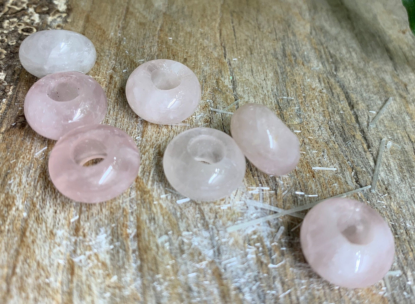 Rose Quartz Bead (Approx. 5/8") 0670-A