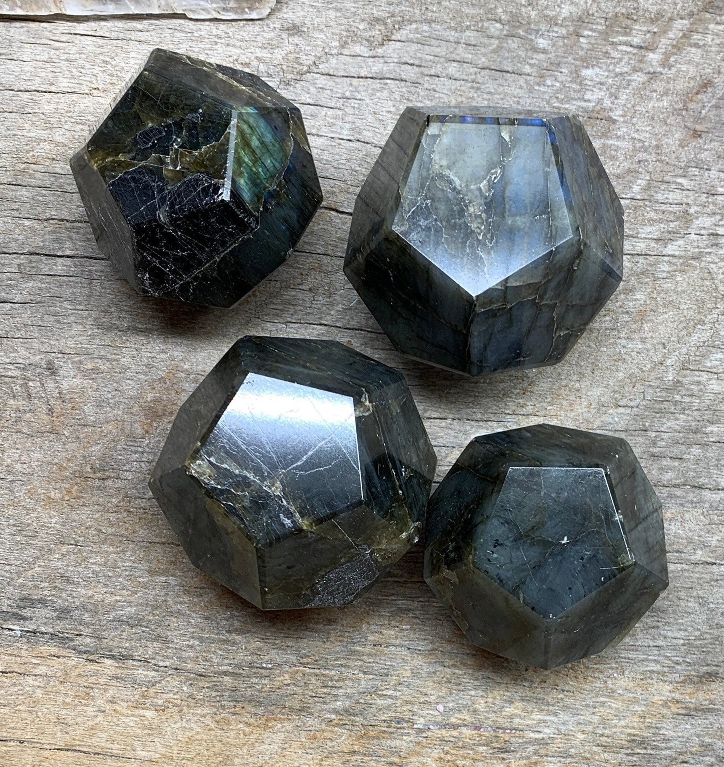 Labradorite Dodecahedron (Approx. 45-55 mm) 1469