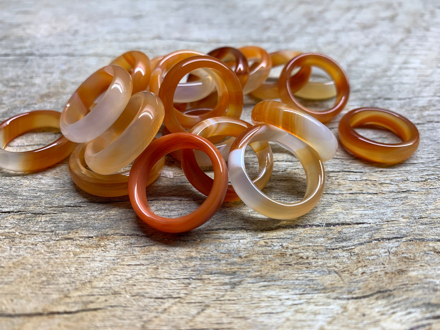 Carnelian Agate Ring Size 7 RNG-0004