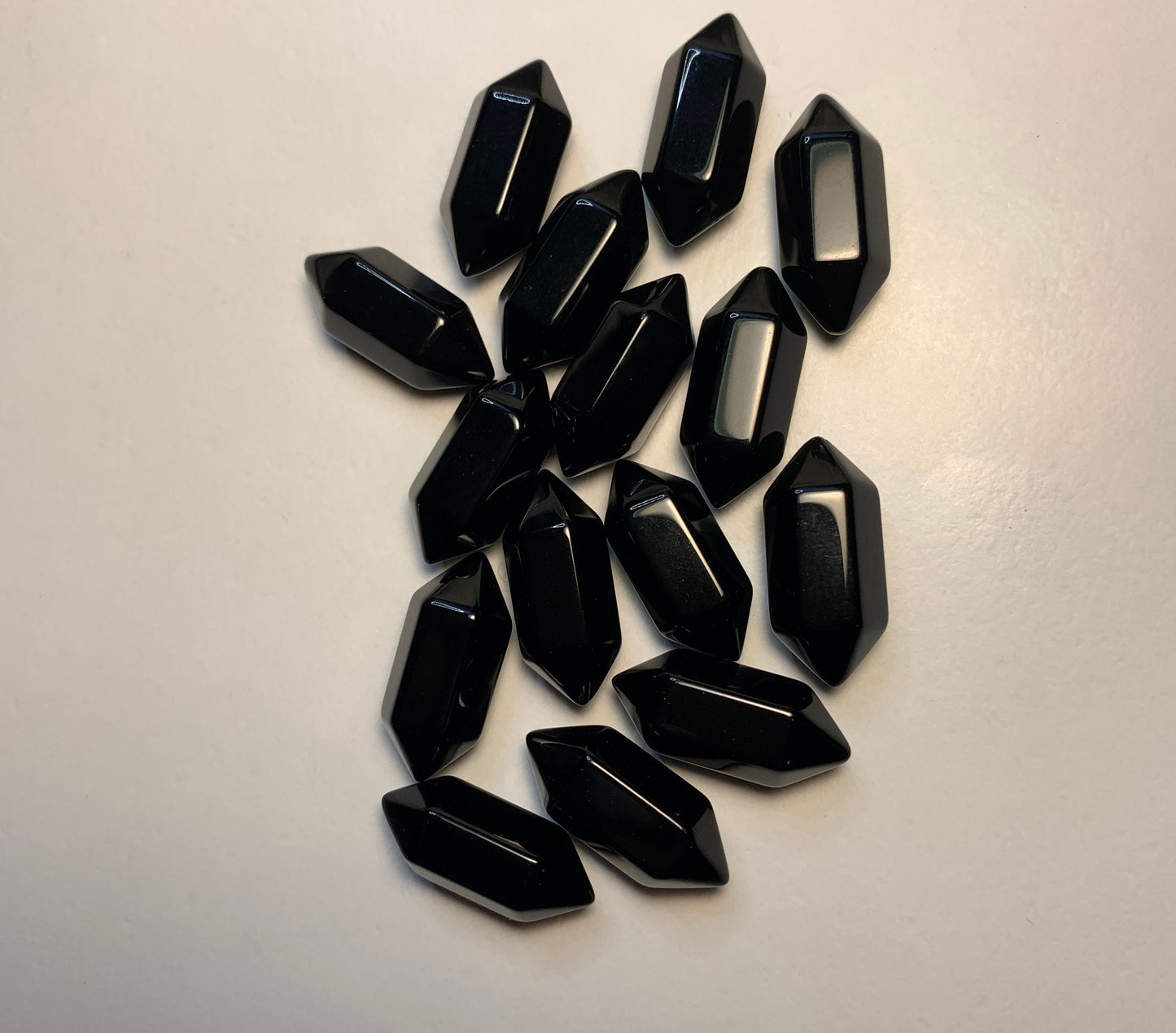 Obsidian, Small double terminated Crystal Point T-0006