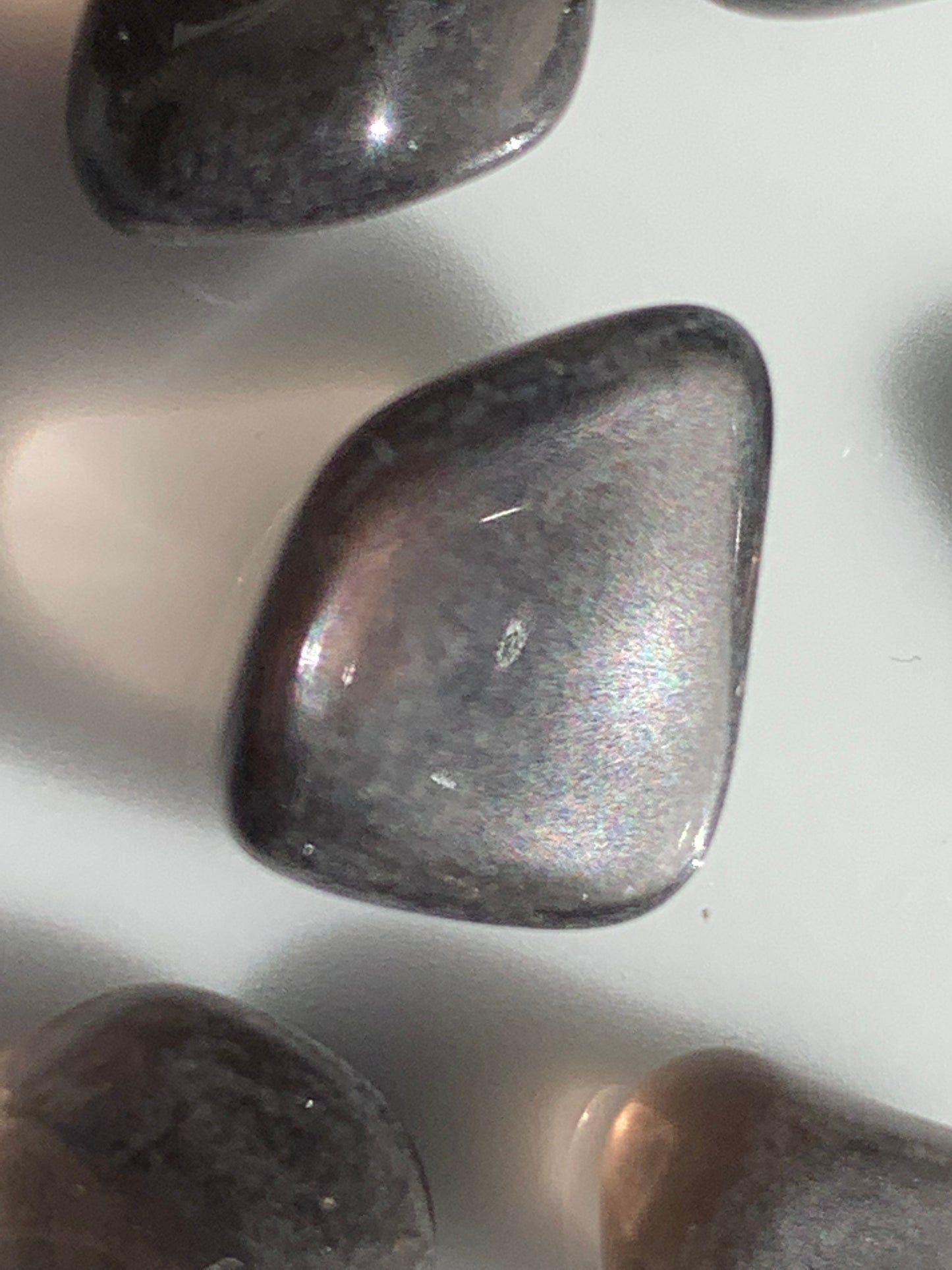 Apache Tear Stone (Approx. 5/8" - 3/4") Polished, Beautiful 0753