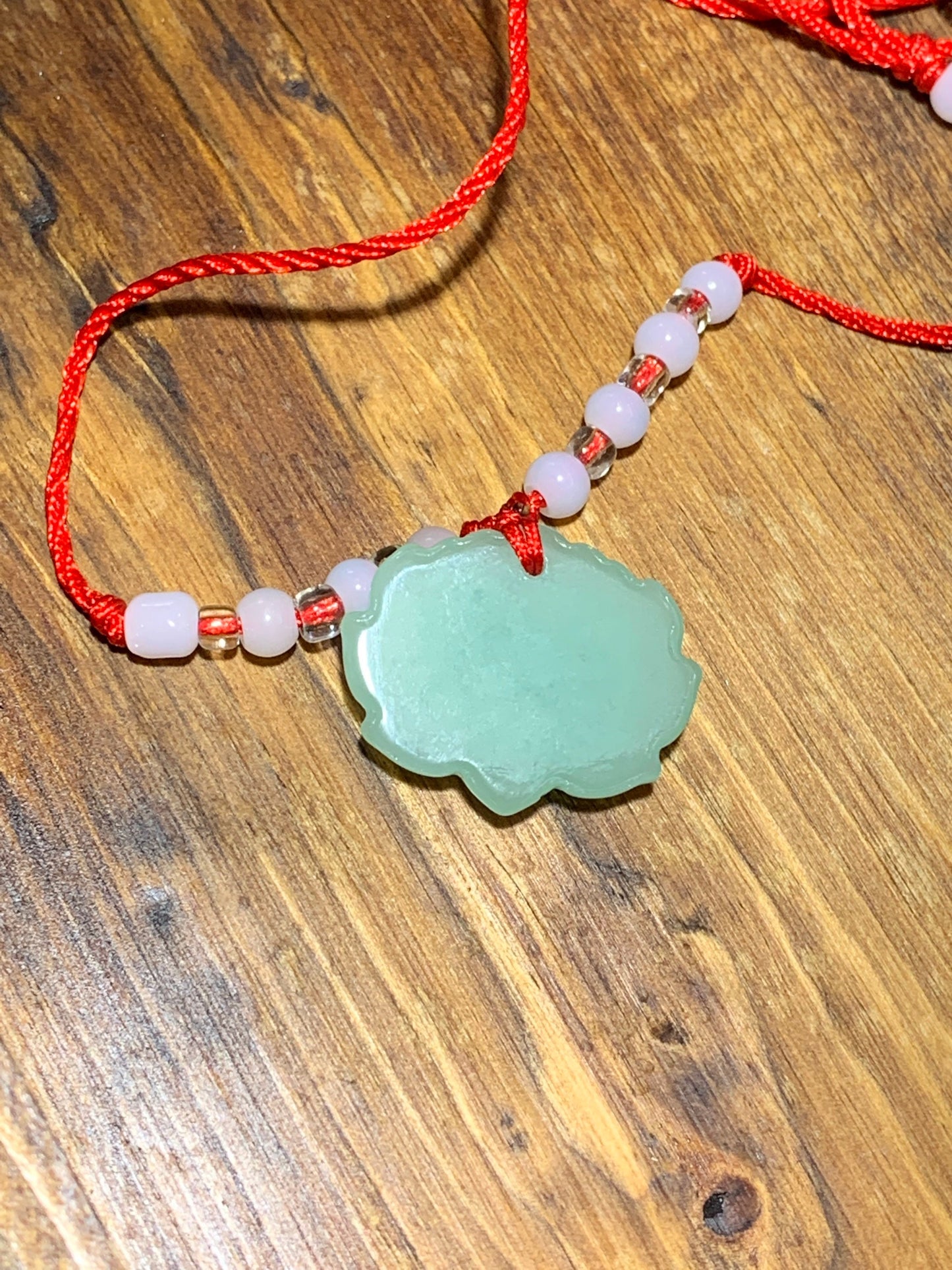 Jade lotus Necklace       NCK-0068