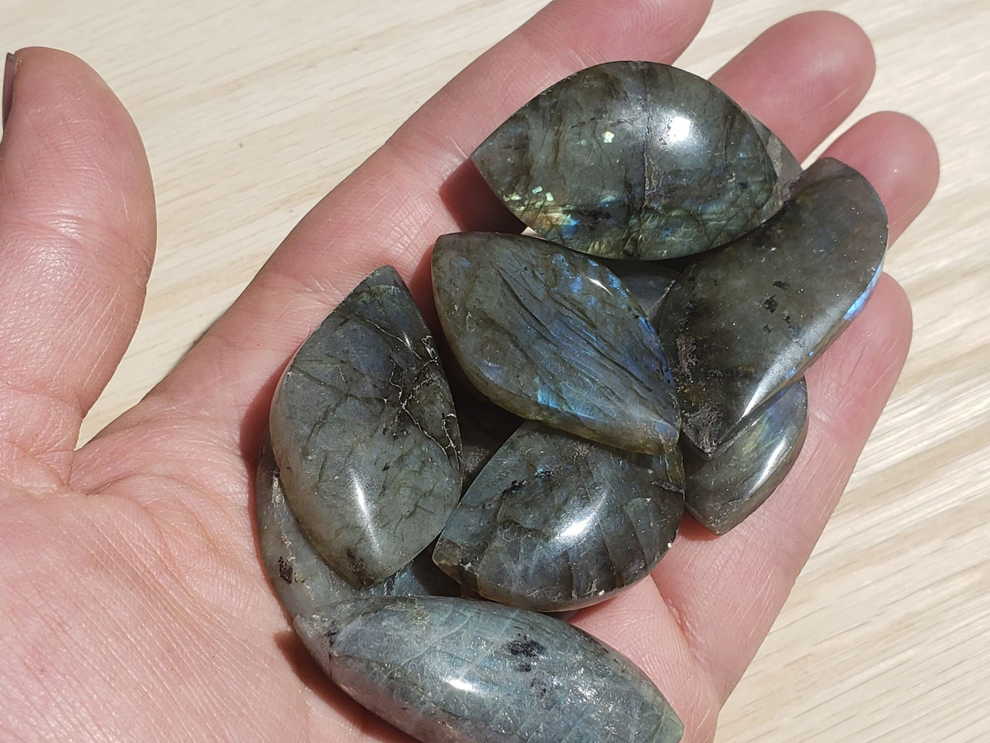 Labradorite Cabochon (Large, Approx. 1" - 1 1/4") 0232-C