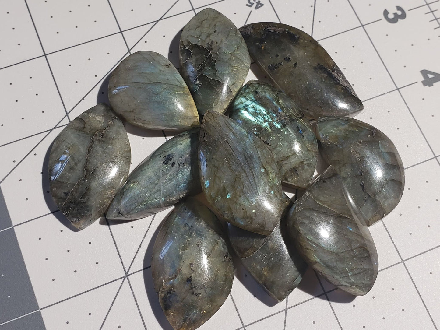 Labradorite Cabochon (Large, Approx. 1" - 1 1/4") 0232-C