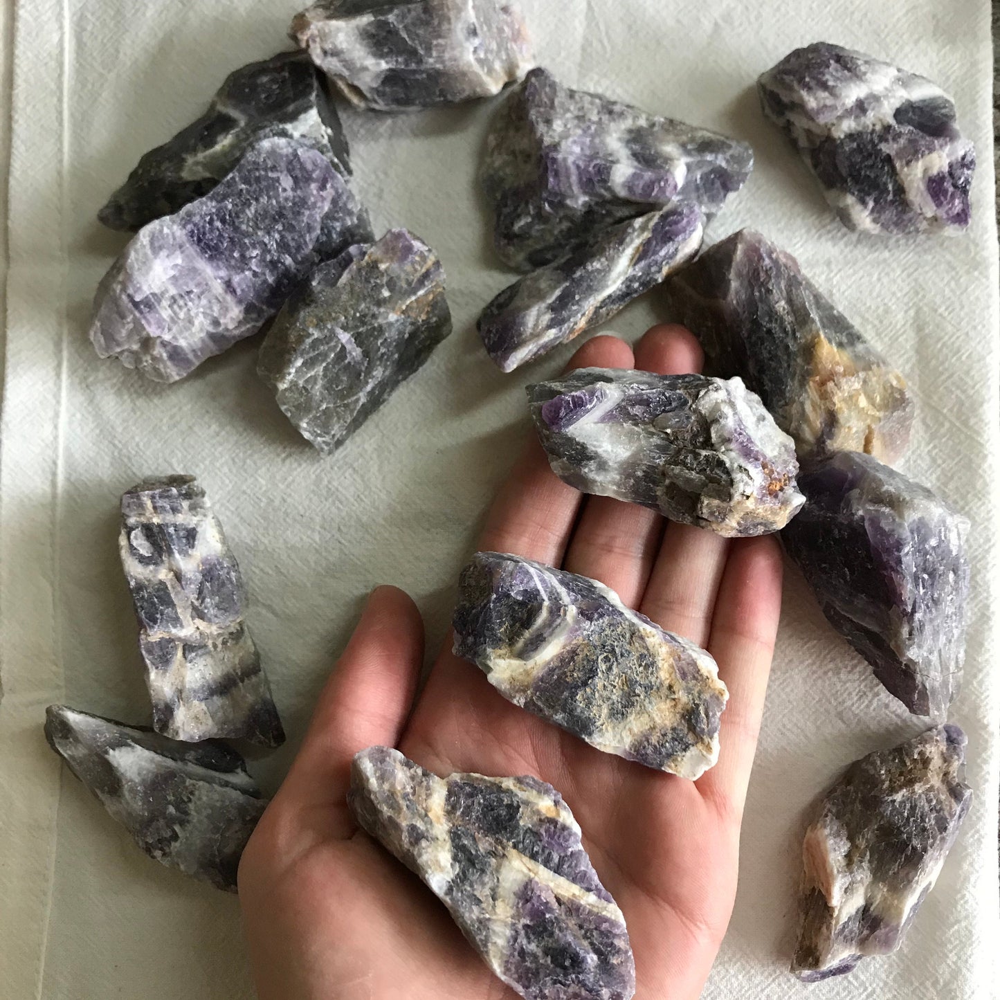 Amethyst, Raw/RoughOne Crystal (Approx 1 1/2"- 2 1/2 Long) for Protection, Purple Amethyst 0291