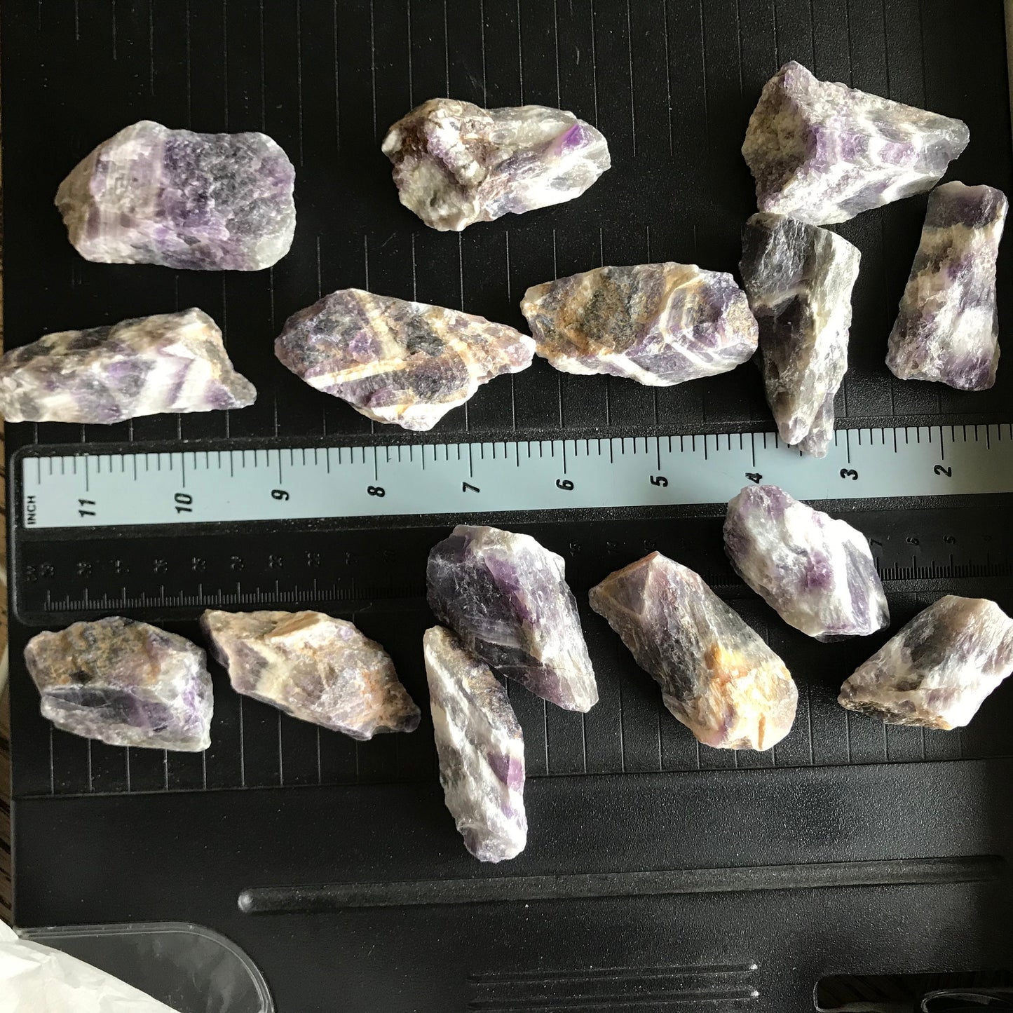 Amethyst, Raw/RoughOne Crystal (Approx 1 1/2"- 2 1/2 Long) for Protection, Purple Amethyst 0291