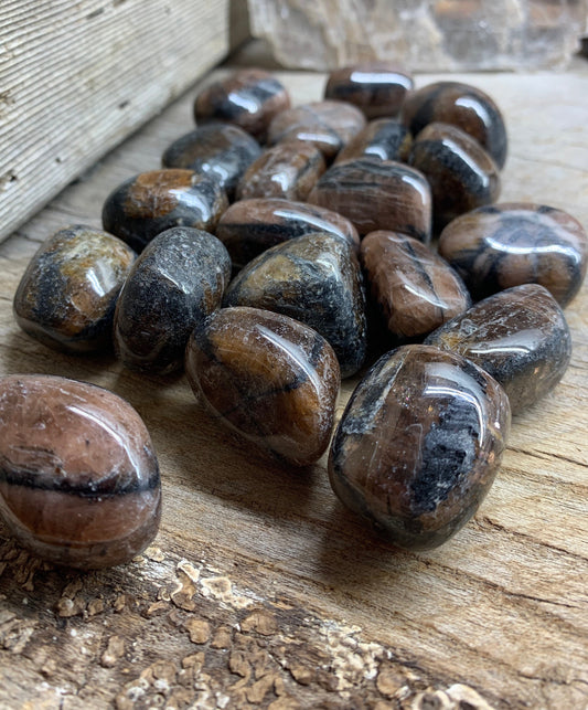 Chaistolite Tumbled Stone BIN-1401 (Approx. 1 1/2”- 1 3/4”)