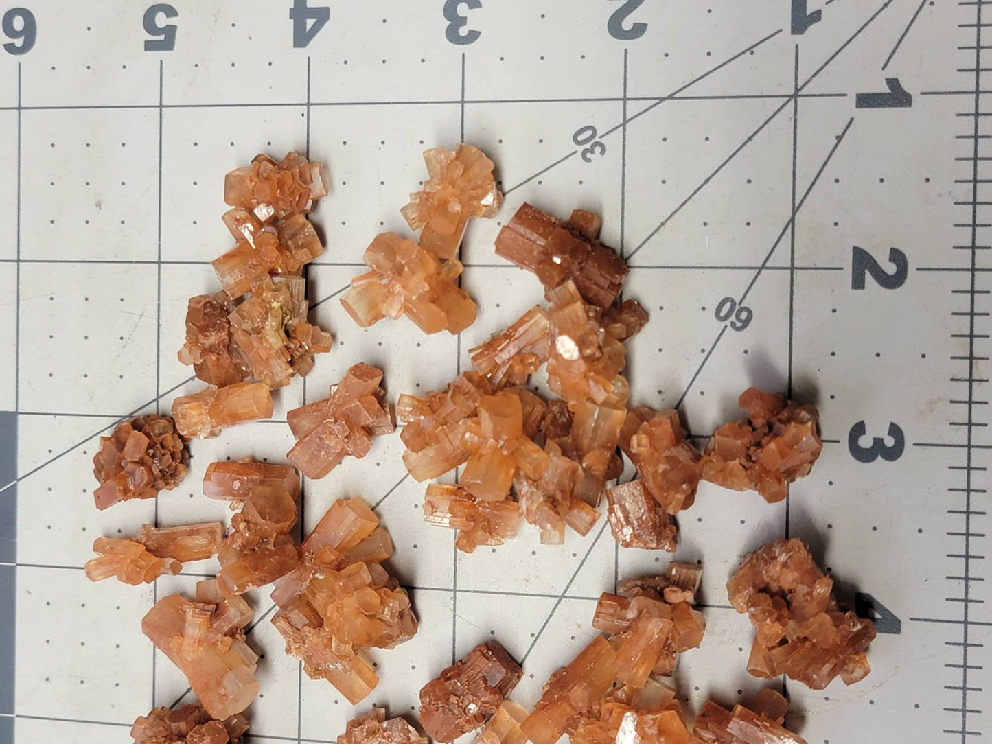Aragonite Small/Tiny Crystal Cluster Explosion. Grounding Focused Attention 1320 (Approx. 5/8" - 1")