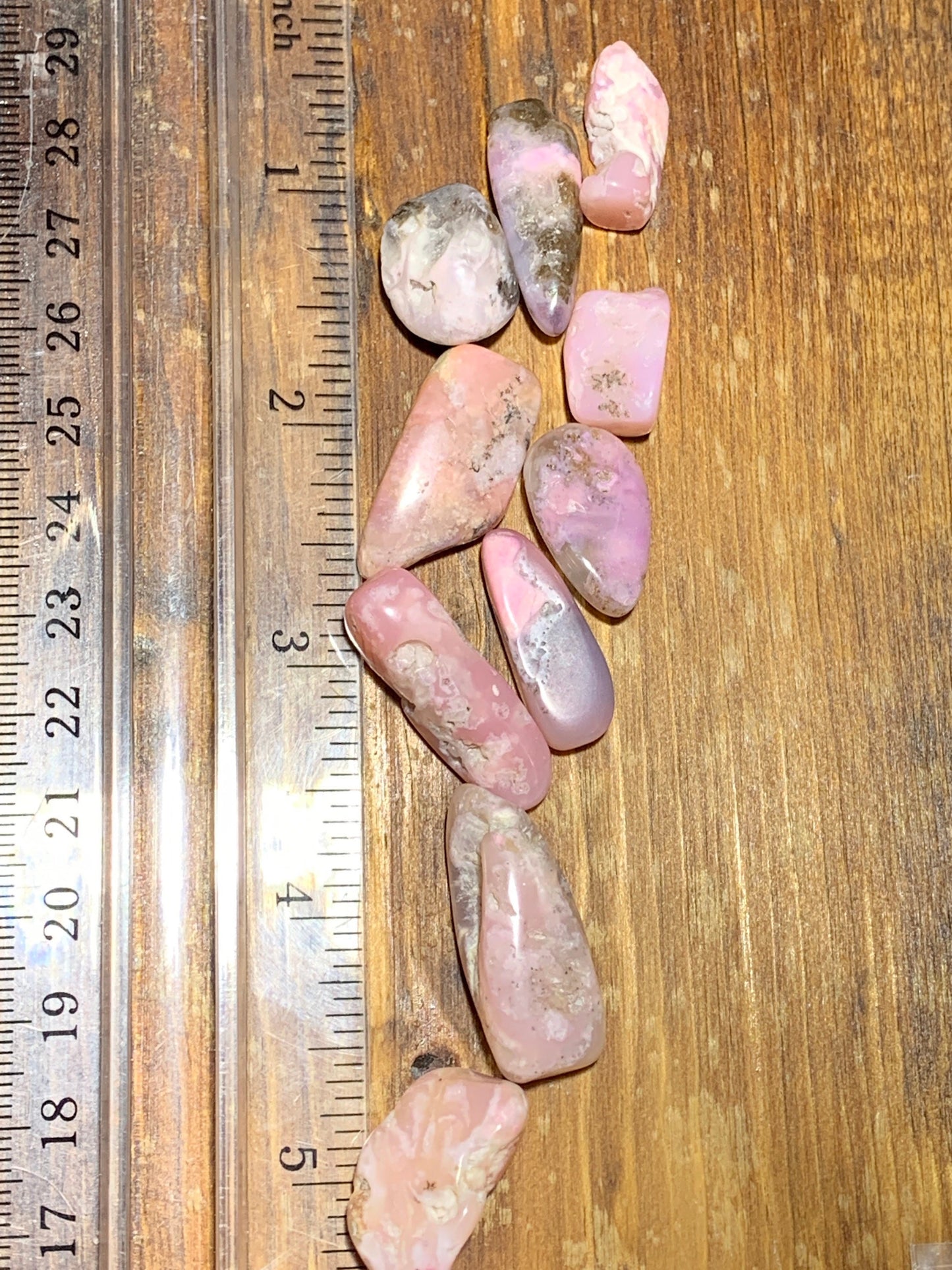 Pink Opal Polished (Approx 1/2" - 3/4") Small & Beautiful, Heart Healing BIN-1406