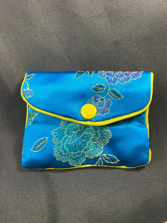 Blue Snap Bag (Approx. 3 1/4" x 2 5/8") BAG-0005