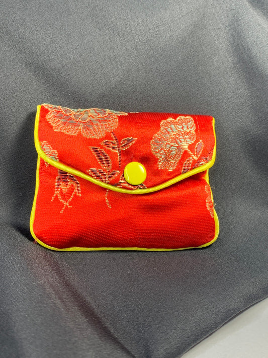 Red Snap Bag (Approx. 3 1/4" x 2 5/8") BAG-0002