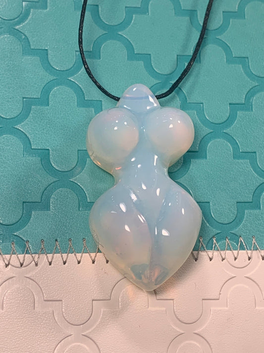 Opalite Goddess Necklace, Necklace HOT-0016