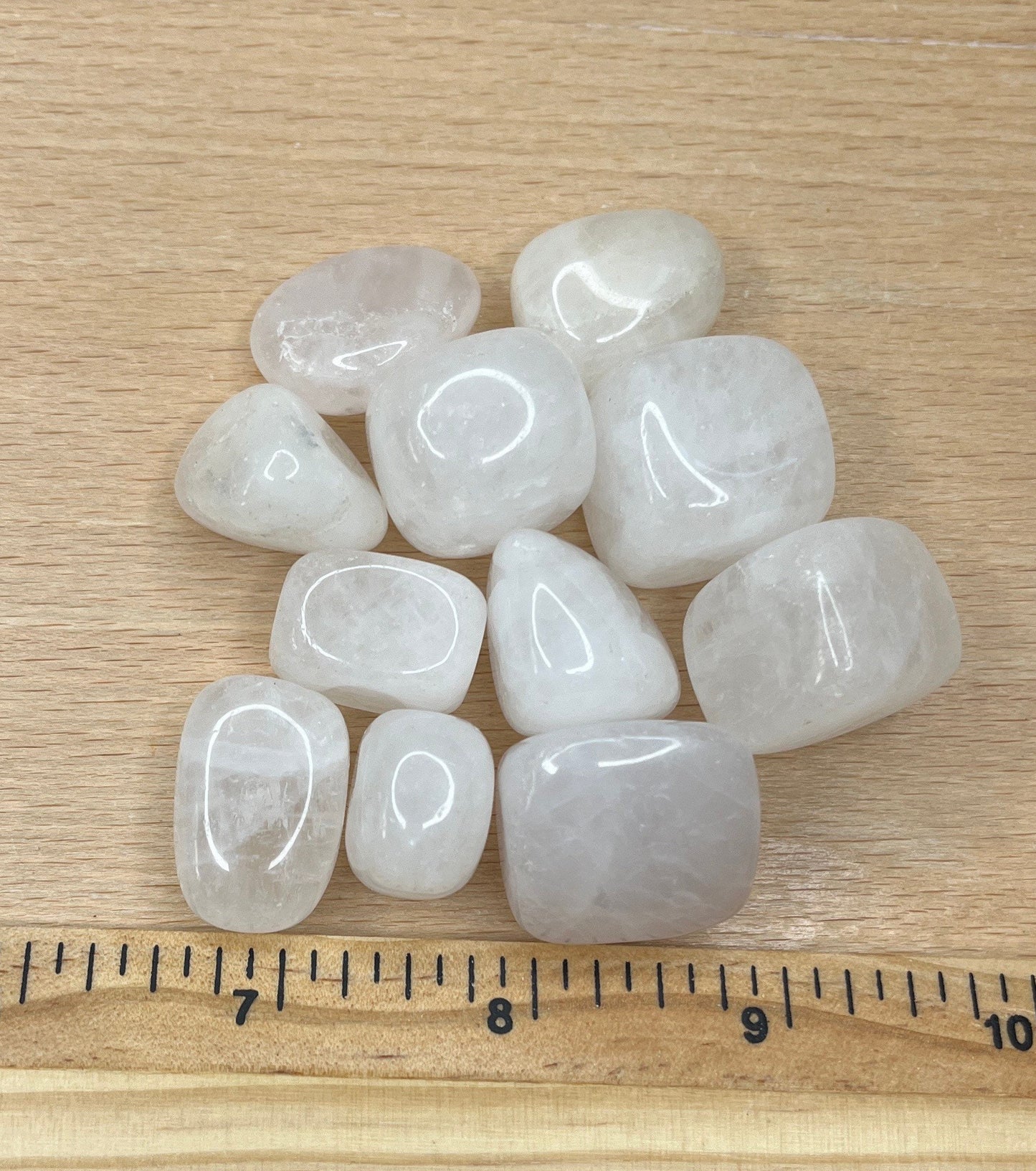 Candle Quartz Tumbled Stone 0713 (Approx. 7/8”- 1 1/2”)