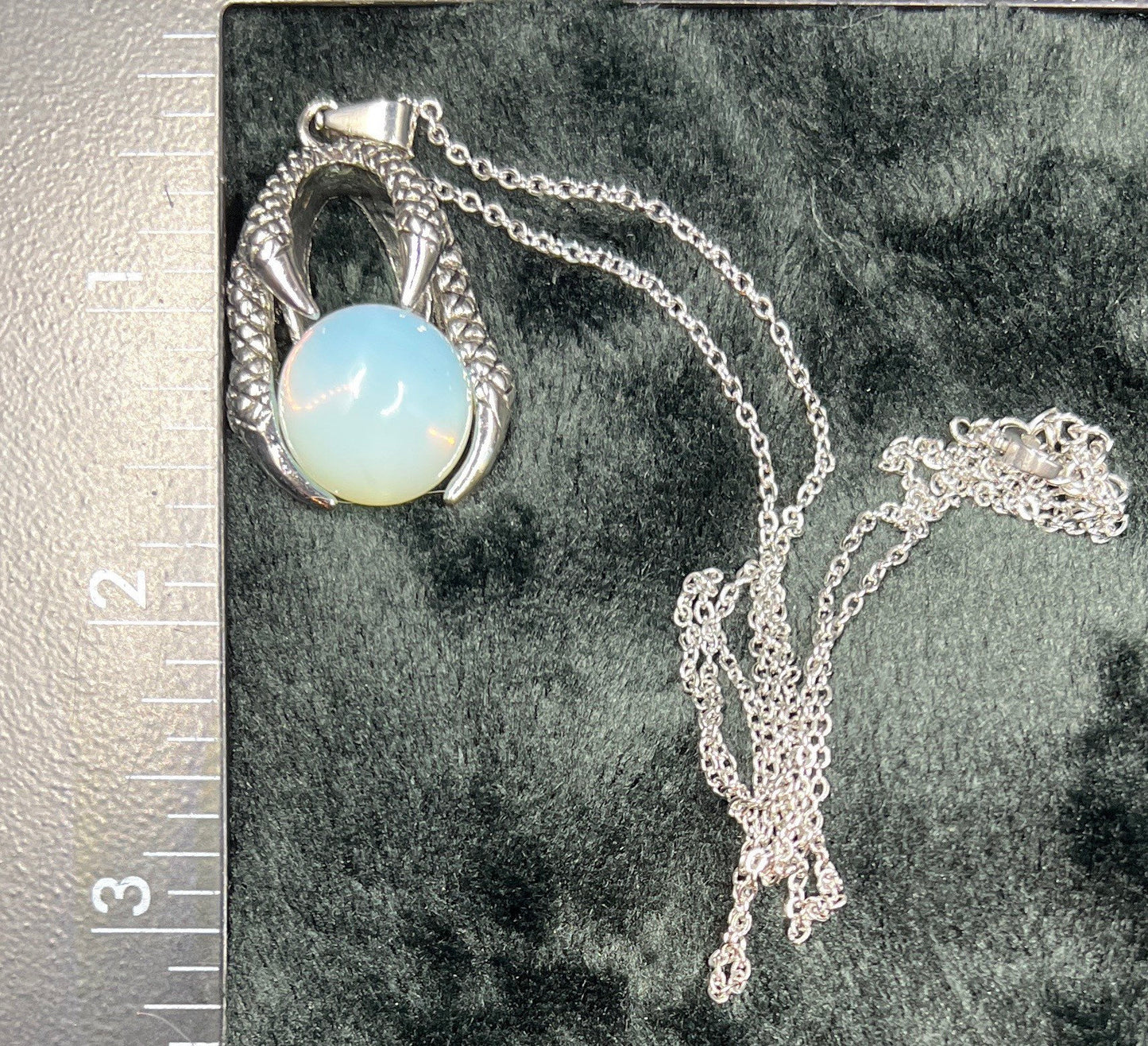 Opalite Eagle Claw Necklace NCK-2672