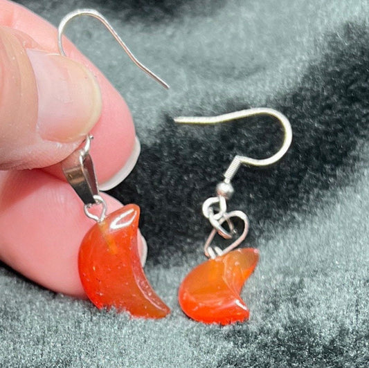 Carnelian Agate Earrings EAR-0068