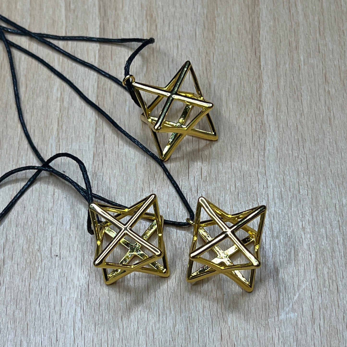 Golden Meekaba Pendant Necklace NCK-2664