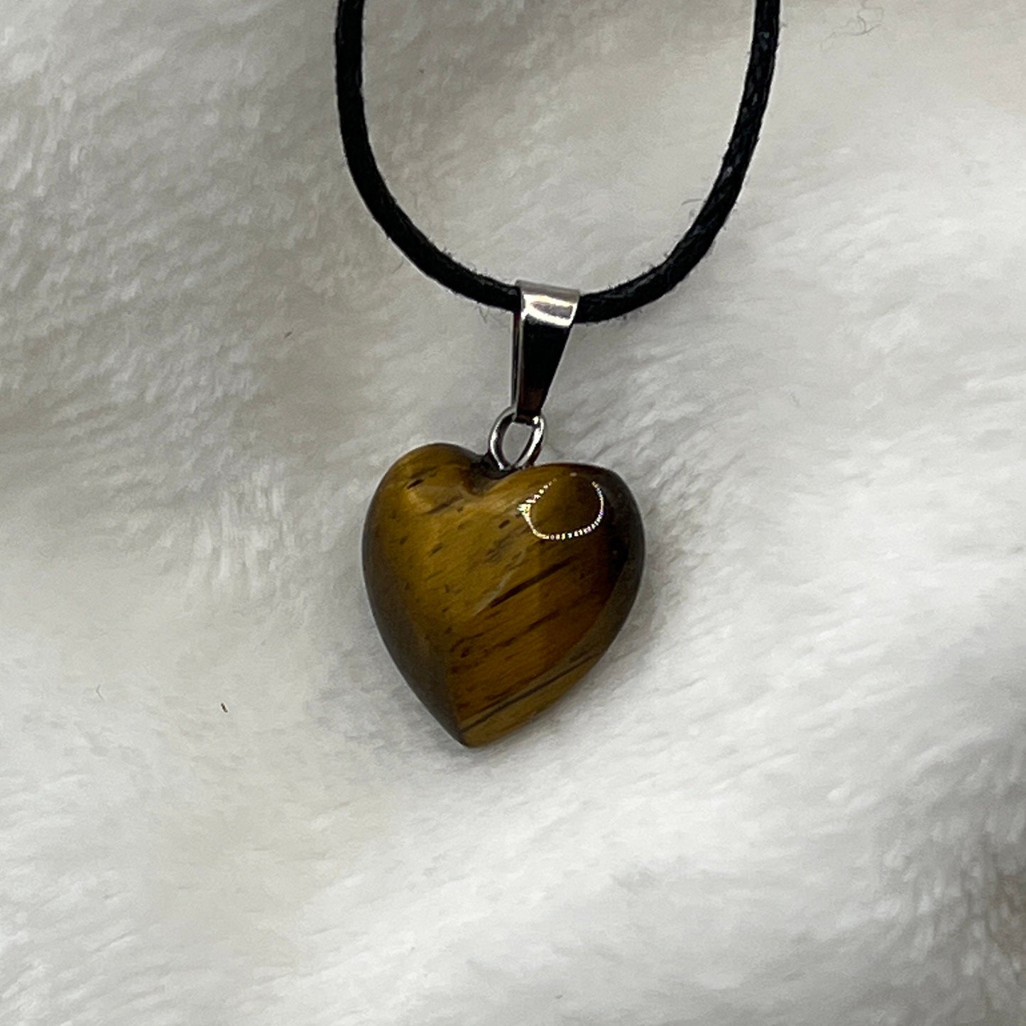 Tigers Eye Heart Necklace NCK-2682