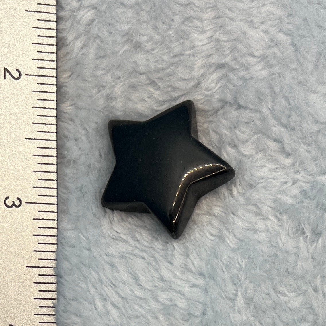 Black Obsidian Star (Approx. 1 1/4") 0147