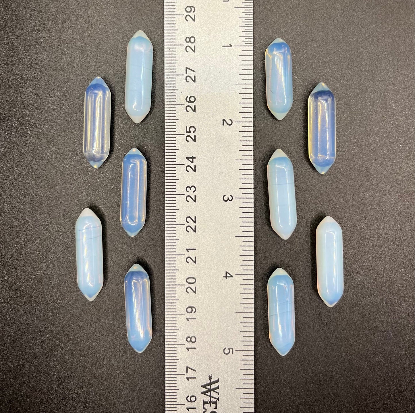 Opalite Double terminated, Double point Crystal (Approx 1 1/8”) T-0045