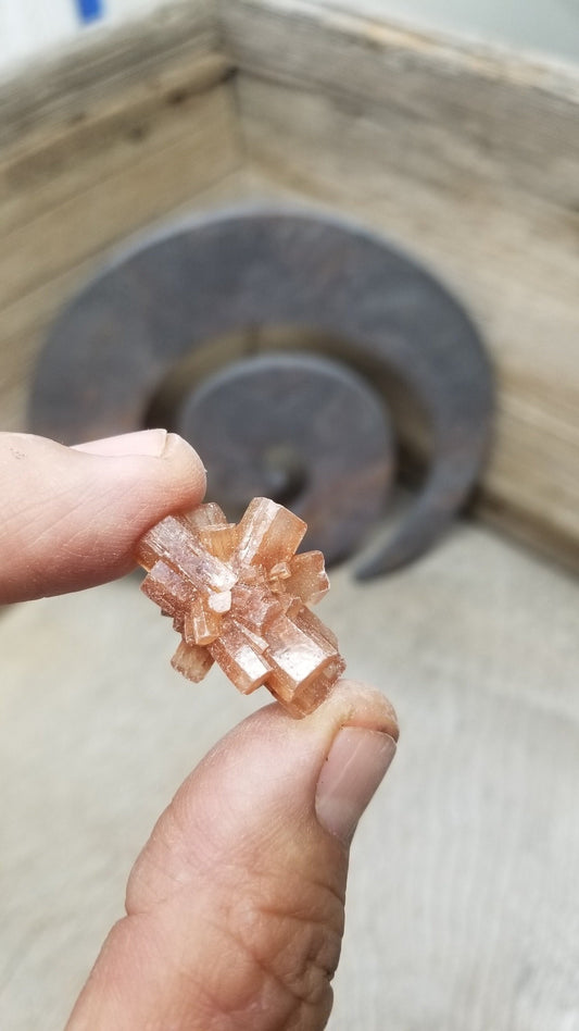 Aragonite Small Crystal Cluster Explosion. Grounding Focused Attention 1300 (Approx. 3/4" - 1 1/4")