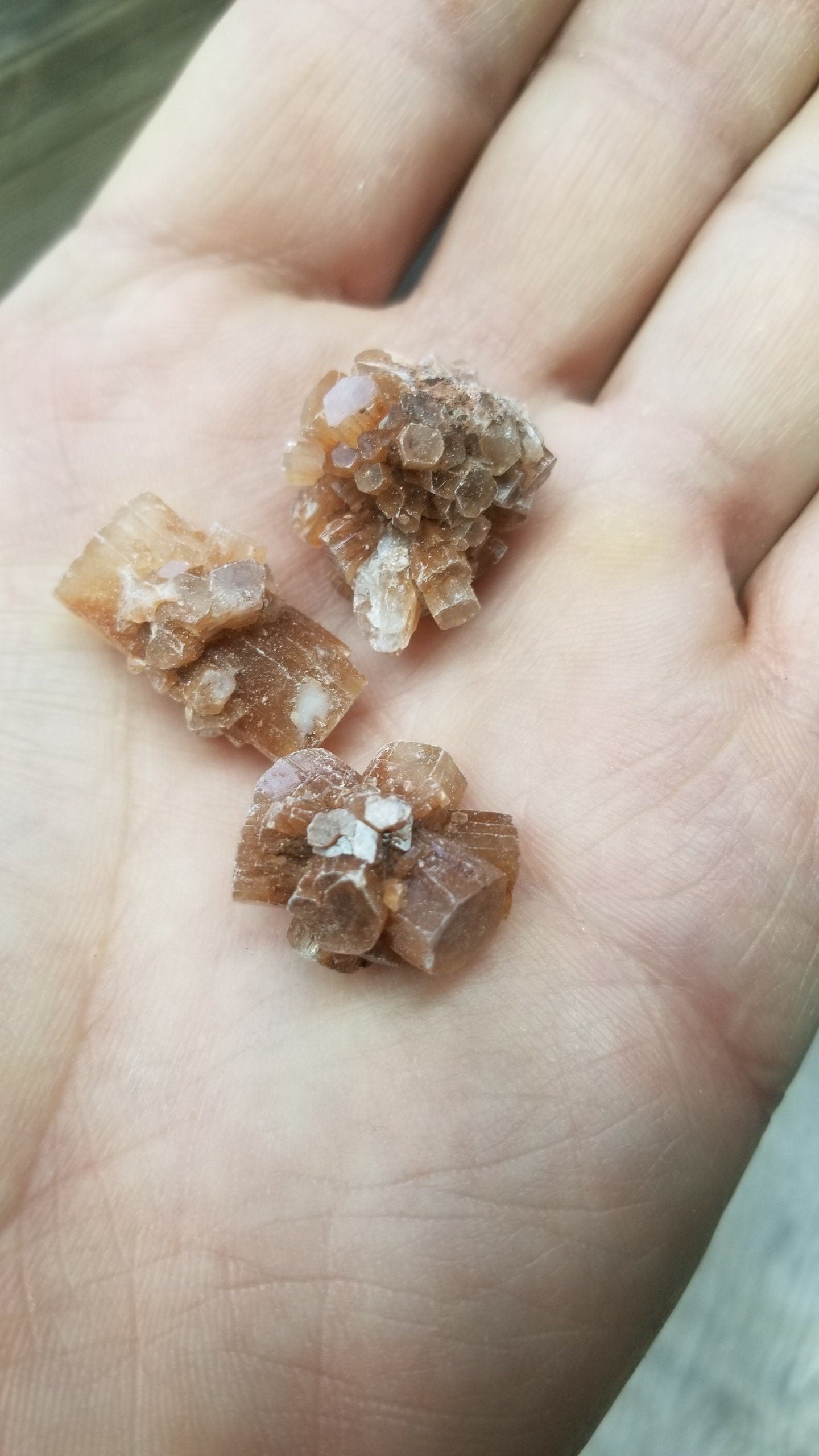Aragonite Small Crystal Cluster Explosion. Grounding Focused Attention 1300 (Approx. 3/4" - 1 1/4")